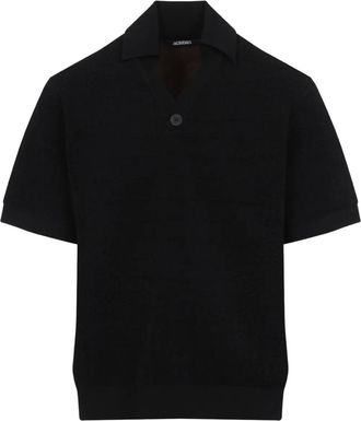 Jacquemus Polo a maniche corte - Nero