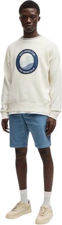 HUGO BOSS Slanke chino-shorts voor heren (Blauw)