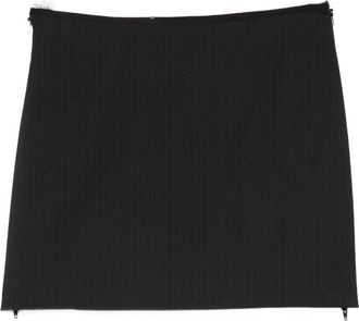 Paloma Wool Lumieti Pinstripe-pattern Zip-detail Mini Skirt