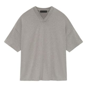 Fear of God SS24 V Neck T-shirt Heather Grey 125SU244211F