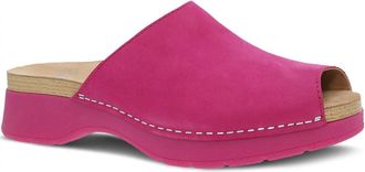 Dansko Women Ravyn Slip On Sandal In Fuchsia