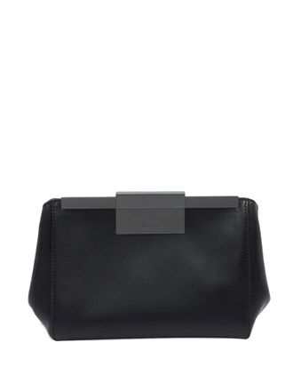 Max Mara leather belt bag - women - Calf Leather - One Size - Black