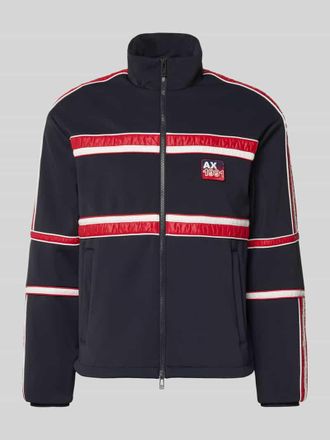 A|X Armani Exchange Blouson mit Stehkragen in Dunkelblau, Größe XL