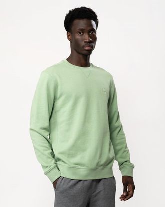 Boss Orange by Hugo Boss BOSS Orange Westart Heren Crewneck Sweatshirt Met Logopatch