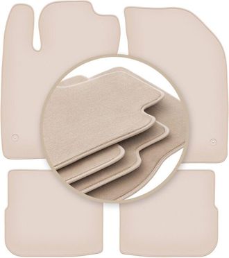 OEM Alfombrillas Premium Beige Para: Fiat Tipo Ii Sed&aacute;n 2015