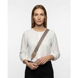 Brunello Cucinelli Beige Monili Bead Shoulder Strap