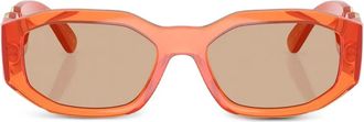 Versace Occhiali da sole Medusa Biggie - Arancione