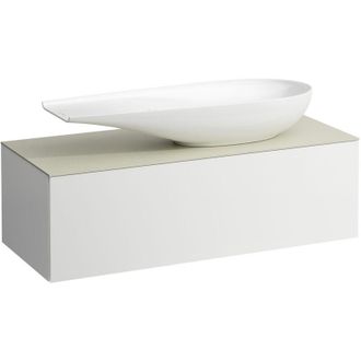 Laufen Laufen - Il Bagno Alessi Cajonera, Encimera De Piedra Calce Avorio