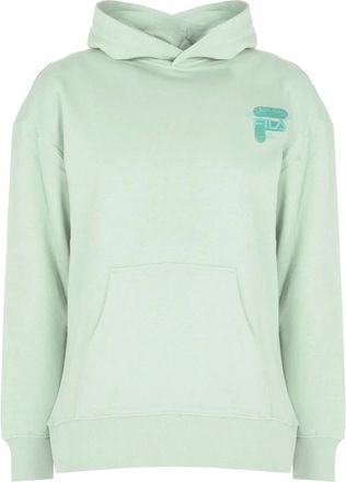 Fila Baar Hoodie - Heren - Sweatshirts & Hoodies - Groen - Maat: 2XL Katoen