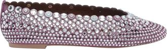 Kurt Geiger Jewel Perforated Ballets Flat
