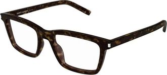 Saint Laurent Geometrische Bril - unisex - Brillen - Bruin - 54 MM - Accessoires