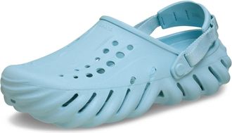 Crocs Echo 207937-426 Clogs Mens Sky Blue Heel Strap Comfort Shoes JAX2139