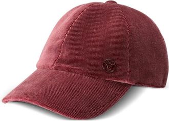 Maison Michel Dames, Accessoires, Rood, Maat: S Corduroy