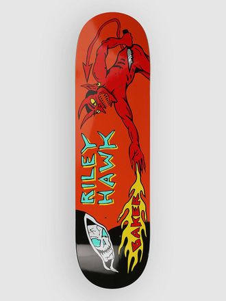 Baker Riley Hawk Evil Vs. Evil 8.5 Skateboard Deck oranje