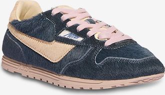 Autry Niedrige Sneakers mit aus Kalbshaarleder Windspin Pony