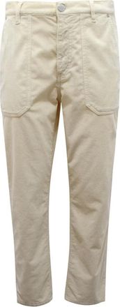 Pinko Velvet Chino Broek in Wit - Dames - Slim Fit Broeken - Wit - W26 - Broeken
