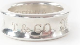 Tiffany & Co. Silver Silver 925 Band Ring (Pre-Owned)