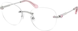 Swarovski Modebrillen Sk 1021 Blauw - Dames - Brillen - Grijs - 56 MM - Accessoires
