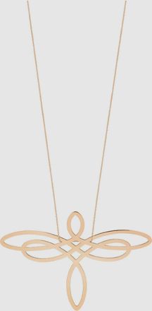 Ginette NY Collier Jumbo Dragonfly Or Rose