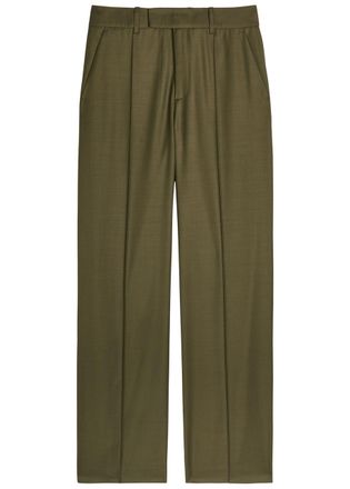 Ronny Kobo Rowley Straight-leg Trousers - Green - S (UK8-10 / S)