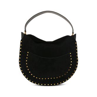 Isabel Marant Tassen, Dames, Zwart, ONE Size, Su&egrave;de, Su&egrave;de Hobo Tas