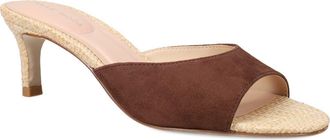 Pelle Moda Unia Slide Sandal in Espresso at Nordstrom, Size 7.5