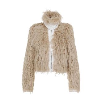 【Dries Van Noten】 Voly Jacket ベージュ Dries Van Noten 'Voly' Jacket in Natural | Lyst UK
