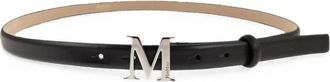 Max Mara MCLASSIC20S - Monogram Leather Belt