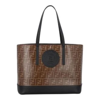Fendi Pre-owned Tote Bags, female, Brown, Size: ONE SIZE Pre-owned Zucca Shopper
