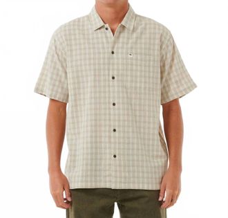 Rip Curl Classic Surf Check Shirt In Bone