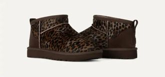 UGG Womens Classic Ultra Mini Caspian Boots In Burnt Cedar