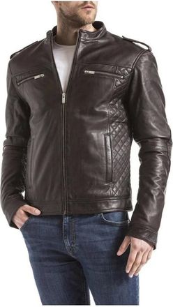 Le Temps Des Cerises Heren, Jassen, Bruin, Maat: XL Leer