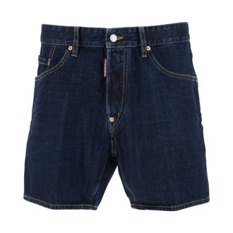 Dsquared2 Denim Shorts, male, Blue, Size: 4XL Bro Short