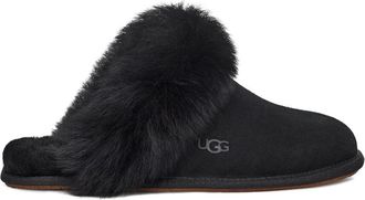 UGG Scuff Sis Pantoffels Black - Dames - Pantoffels - Zwart - 36 EU - Wol - Schoenen