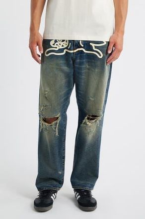 Icecream Nocturnal Ripped Cotton Jeans in Pistachio at Nordstrom Rack, Size 36