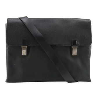 Louis Vuitton Pre-owned Borsa a spalla in pelle Taiga - - Pre-owned - Uomo - Nero - ONE SIZE
