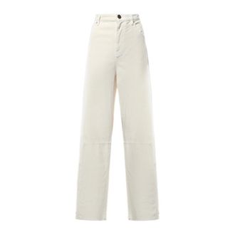 Pinko Pinko, Dames, Broeken, Wit, Maat: W29 Katoen