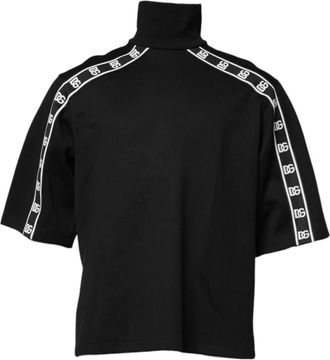 Dolce & Gabbana Hombre, Camisetas, Negro, Talla: L