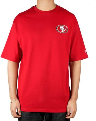 New Era NFL Shirt - Backprint San Francisco 49ers red - M