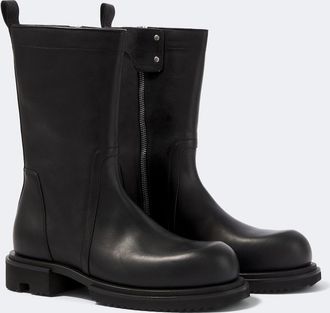Rick Owens Botas Creeper Gabe de piel