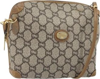 Gucci Pre-owned Vintage Cross Body Bag - Dames - Vintage Schoudertas - Beige - ONE Size - Vintage