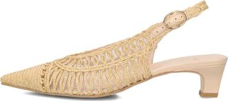 Zinda Schoenen, Dames, Beige, 40 EU, Slingback Pumps