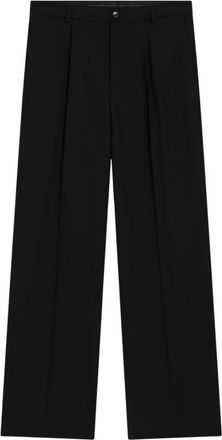 Dries Van Noten Penrud Broek - Heren - Nette broeken - Zwart - M - Wol - Broeken