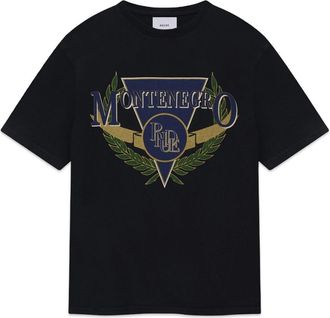 Rhude MONTENEGRO T SHIRT Size: XL, colour: BLACK