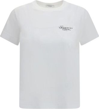 Givenchy Witte Katoenen T-Shirt