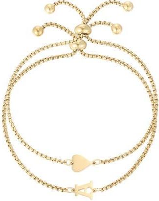 Adornia Set of 2 Bracelets in Gold-A at Nordstrom Rack