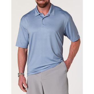 Reebok Big & Tall Geometric Dot Performance Polo Shirt in Hazy Blue at Nordstrom, Size Xxx-Large