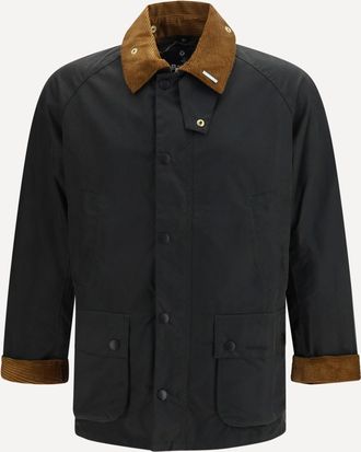 Barbour Giacca Ashby in cera con collo in velluto Man L