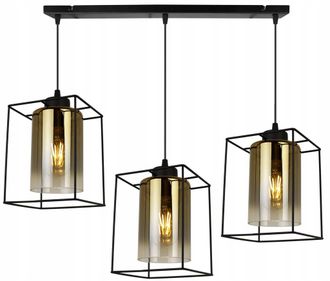 OEM L&aacute;mpara Colgante Moderna Y Elegante Con Pantalla De Cristal