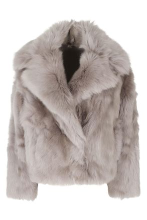 BLANCHA Dove Grey Toscana Shearling Jacket